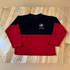 Team Canada Hockey Vintage Pull-over Fleece Sweater Pacesetter